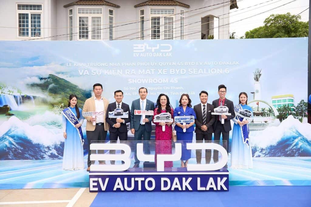 Sự kiện khai trương showroom BYD Đắk Lắk