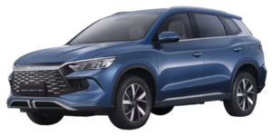 BYD Sealion 5 DM-i màu xanh